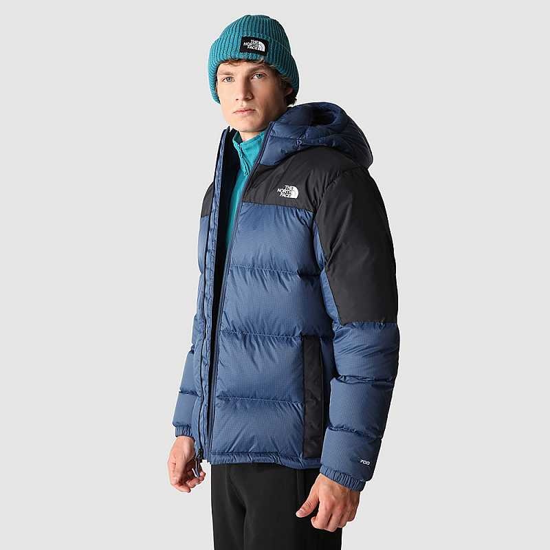 Kurtki Puchowe The North Face Diablo Męskie Niebieskie Czarne | Polska-9705324