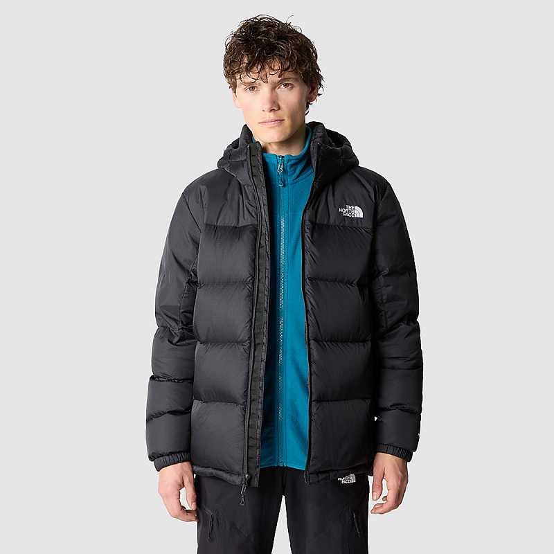 Kurtki Puchowe The North Face Diablo Męskie Czarne | Polska-5263094