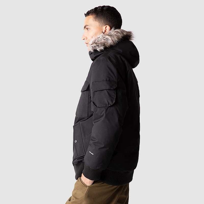 Kurtki Puchowe The North Face Gotham Męskie Czarne | Polska-7051682