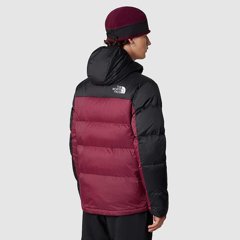 Kurtki Puchowe The North Face Himalayan Light Męskie Fuksja Czarne | Polska-2958013