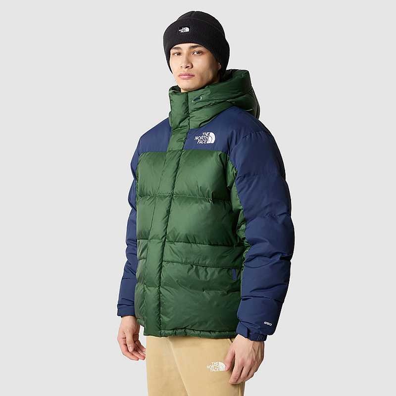 Kurtki Puchowe The North Face Himalayan Męskie Jasny Zielone Granatowe | Polska-1425839