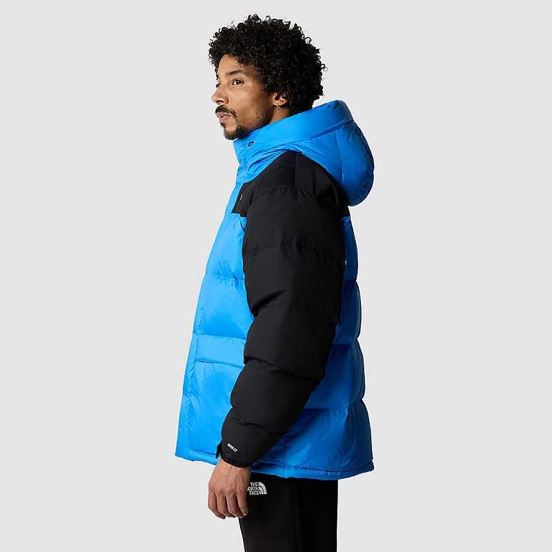 Kurtki Puchowe The North Face Himalayan Męskie Niebieskie Czarne | Polska-6285094