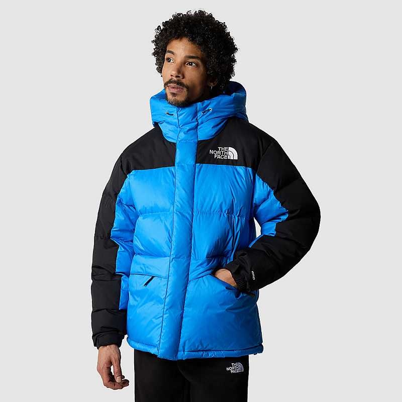 Kurtki Puchowe The North Face Himalayan Męskie Niebieskie Czarne | Polska-6285094