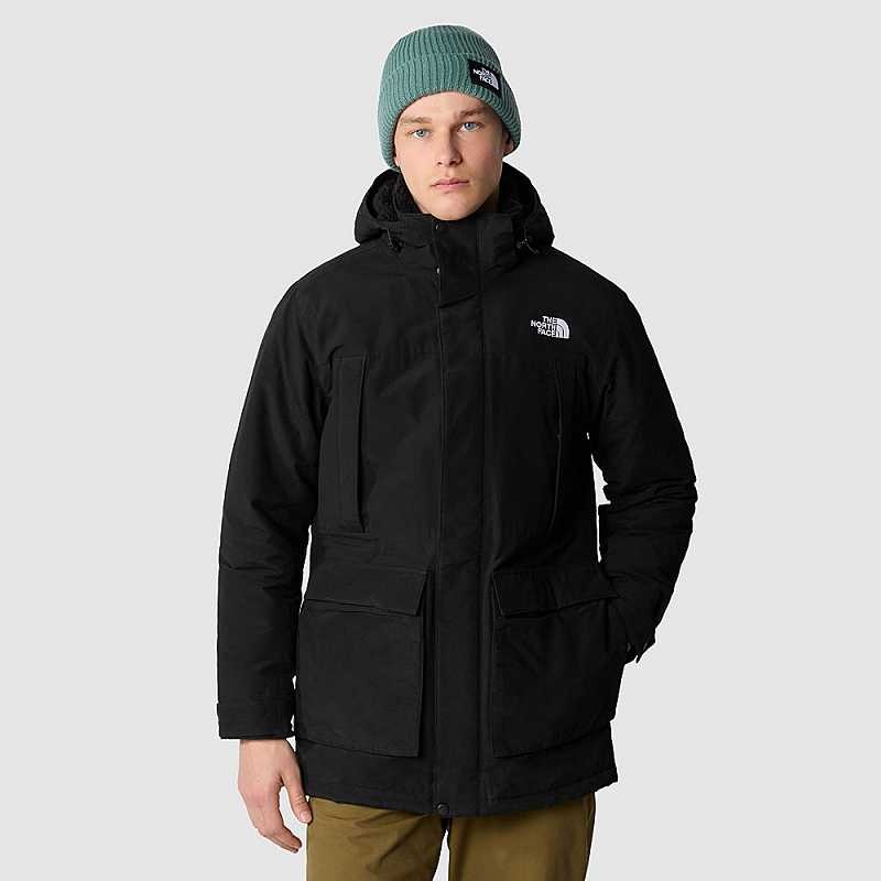 Kurtki Puchowe The North Face Katavi Męskie Czarne | Polska-9704125