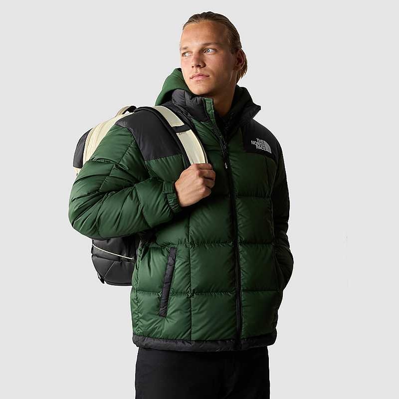 Kurtki Puchowe The North Face Lhotse Męskie Jasny Zielone Czarne | Polska-5926730