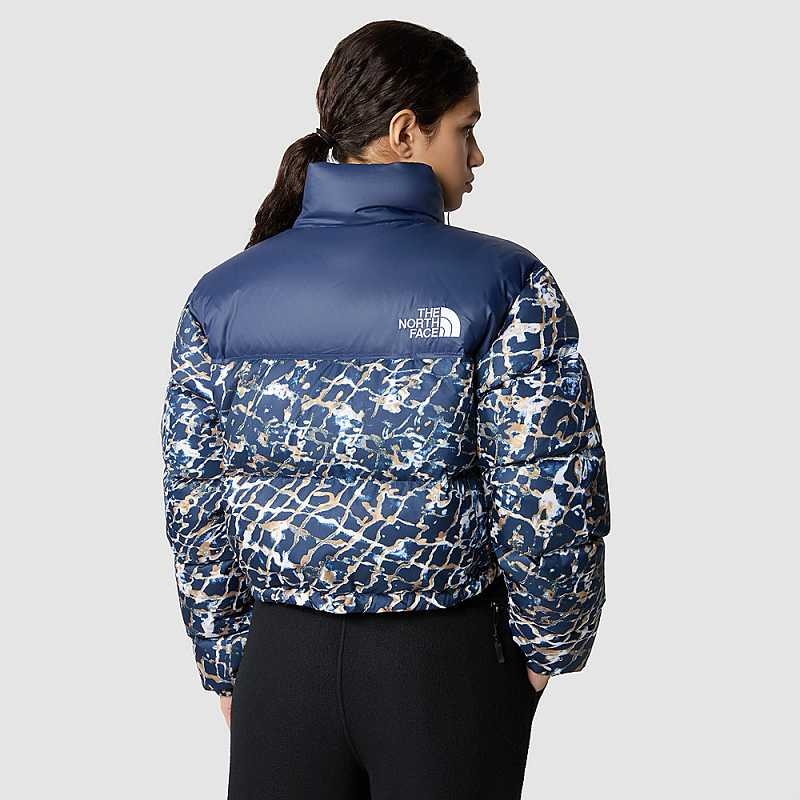 Kurtki Puchowe The North Face Nuptse Damskie Białe | Polska-2610879