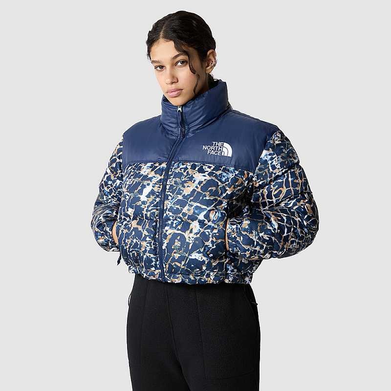 Kurtki Puchowe The North Face Nuptse Damskie Białe | Polska-2610879