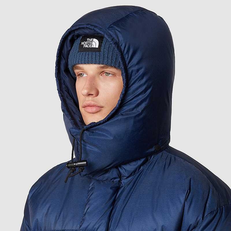 Kurtki Puchowe The North Face Parka Męskie Granatowe Złote | Polska-3471965