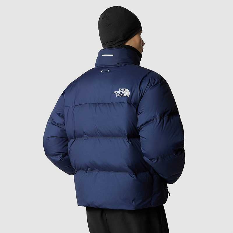 Kurtki Puchowe The North Face RMST Męskie Granatowe Srebrne | Polska-8714250