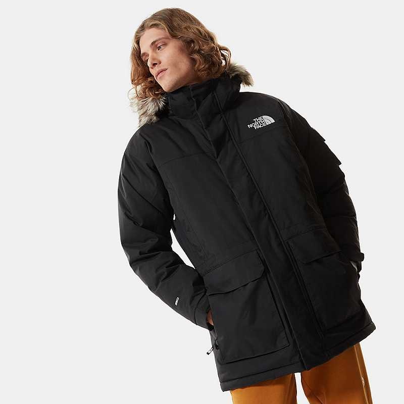 Kurtki Puchowe The North Face Recycled Męskie Czarne | Polska-5426871