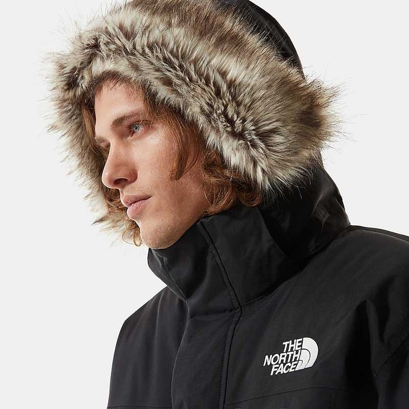 Kurtki Puchowe The North Face Recycled Męskie Czarne | Polska-5426871