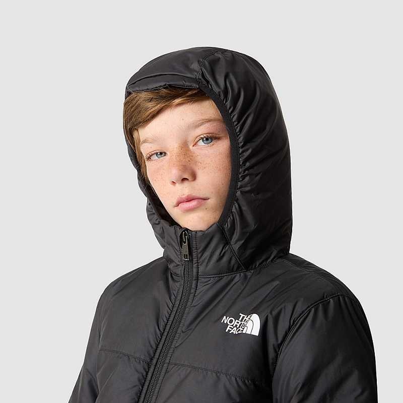 Kurtki The North Face Never Stop Syntetyczna Chłopięce Czarne | Polska-4508167