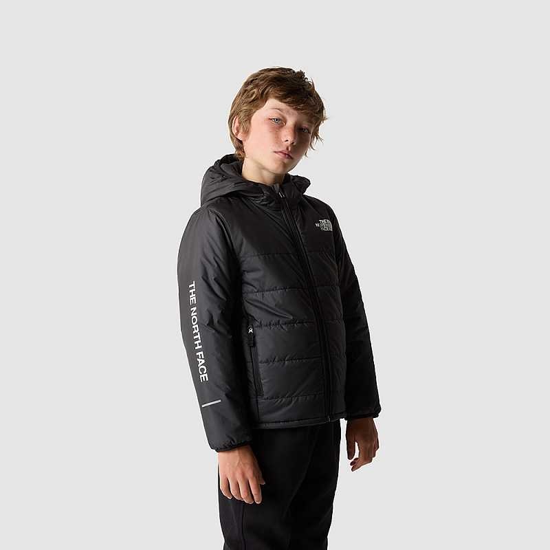 Kurtki The North Face Never Stop Syntetyczna Chłopięce Czarne | Polska-4508167