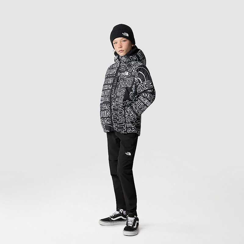 Kurtki The North Face Reversible Perrito Chłopięce Czarne Czarne | Polska-6324185