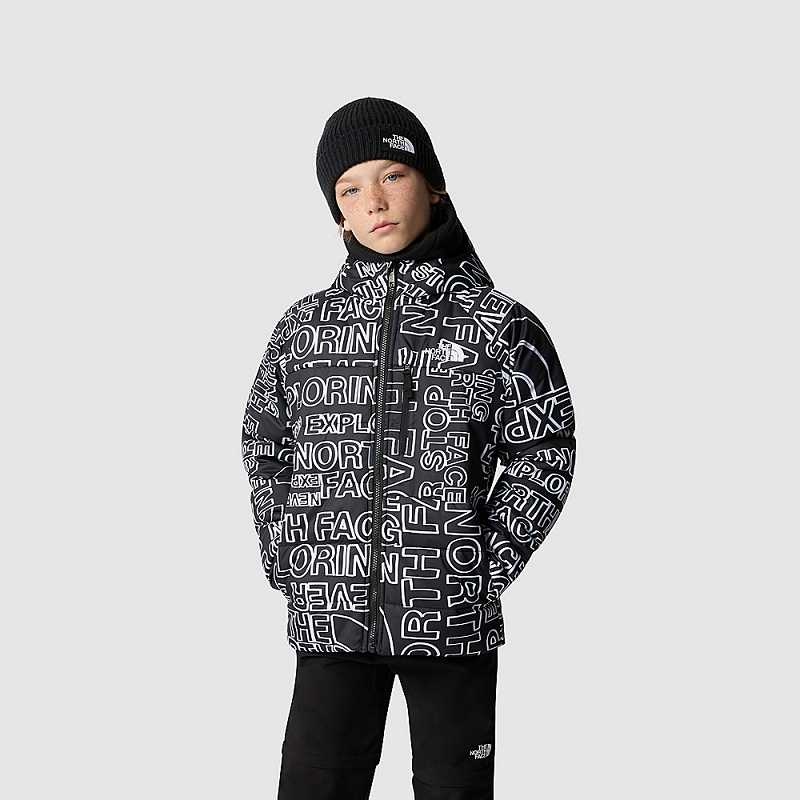 Kurtki The North Face Reversible Perrito Chłopięce Czarne Czarne | Polska-6324185