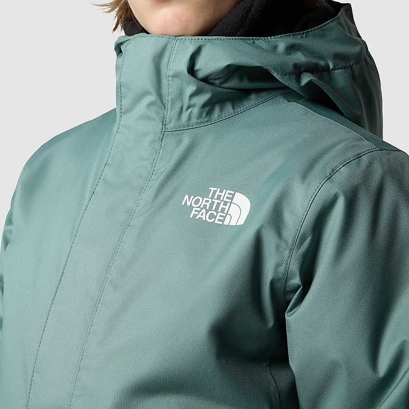 Kurtki The North Face Snowquest Chłopięce Ciemny Oliwkowe | Polska-5760841