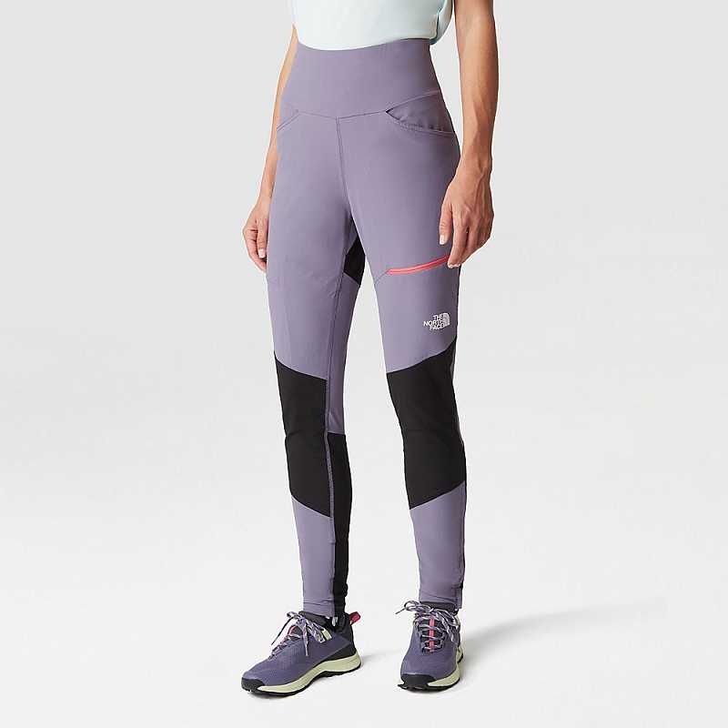 Legginsy The North Face Felik Alpine Damskie Głęboka Fioletowe Czarne | Polska-2781945