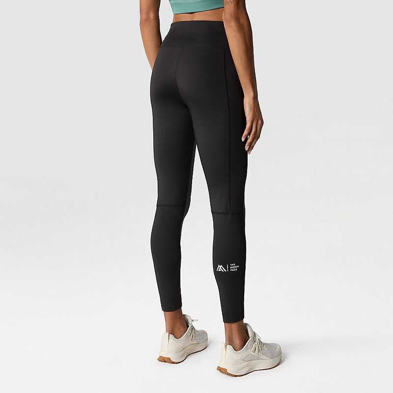 Legginsy The North Face Mountain Athletics Damskie Szare Czarne | Polska-5346098