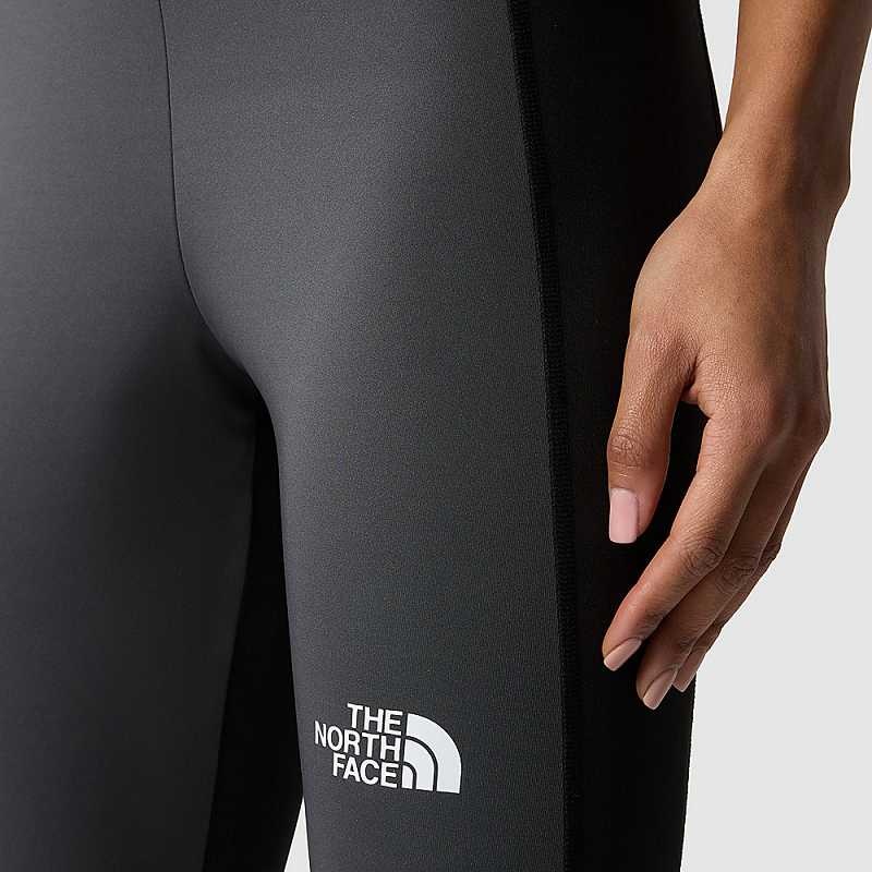 Legginsy The North Face Mountain Athletics Damskie Szare Czarne | Polska-5346098