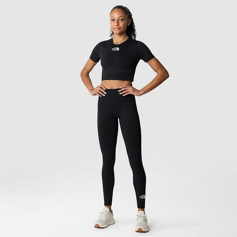 Legginsy The North Face Seamless Damskie Czarne | Polska-9174260