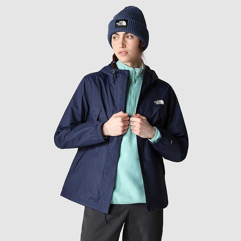 Lightweight Jackets The North Face Antora Damskie Granatowe | Polska-0835246