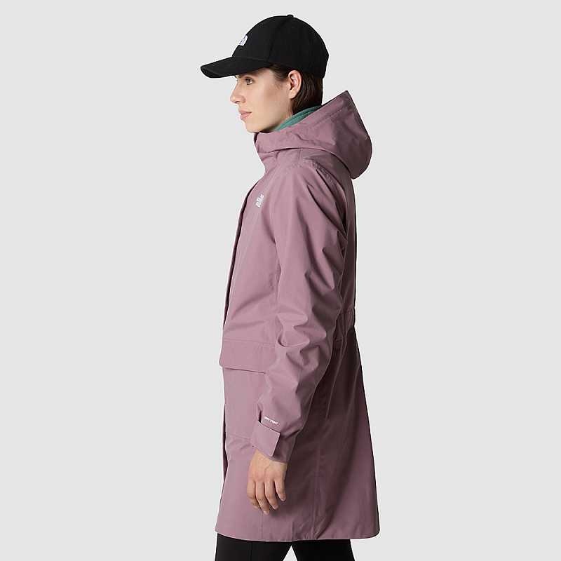 Lightweight Jackets The North Face City Breeze Rain II Damskie Szare | Polska-9247835