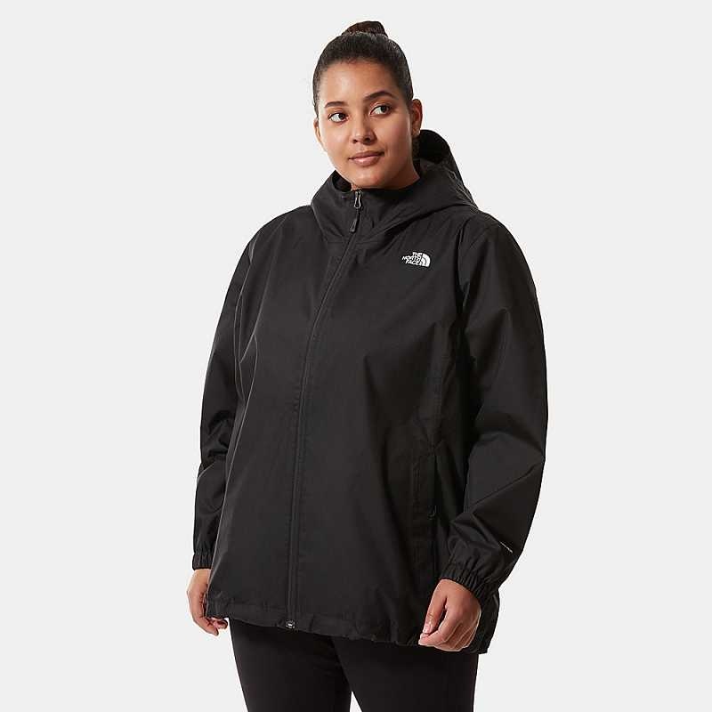 Lightweight Jackets The North Face Plus Size Quest Damskie Czarne | Polska-8642739