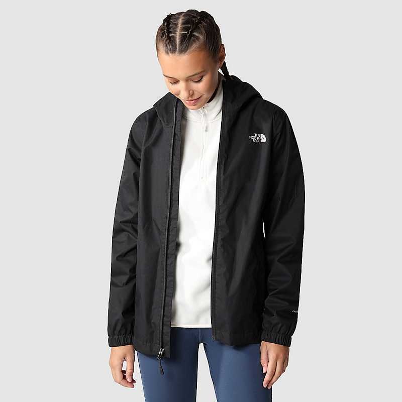 Lightweight Jackets The North Face Quest Damskie Czarne Szare | Polska-6792184