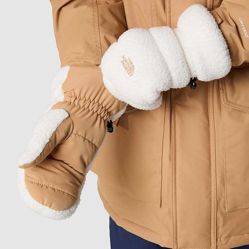 Mitten The North Face Cragmont Fleece Męskie Białe | Polska-6358912