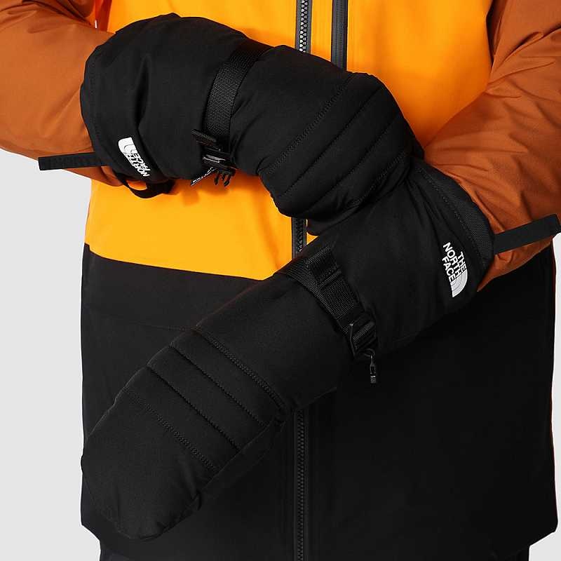 Mitten The North Face Montana Ski Męskie Czarne | Polska-2910375