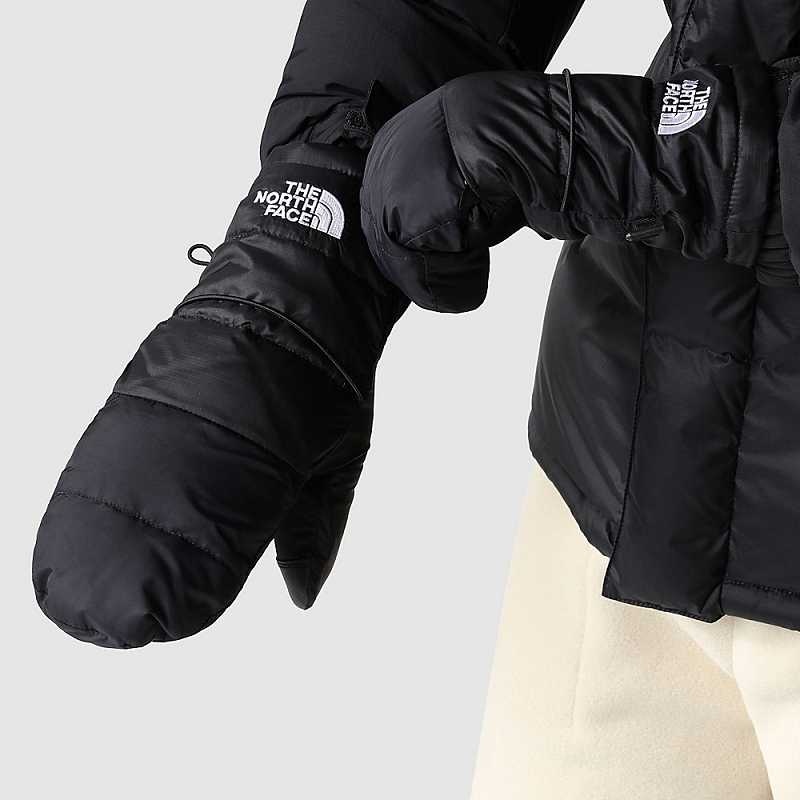 Mitten The North Face Nuptse Convertible Męskie Czarne | Polska-8436057