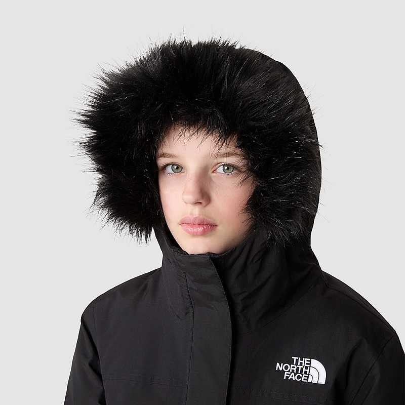 Płaszcz The North Face Arctic Dziewczynka Czarne | Polska-5438061