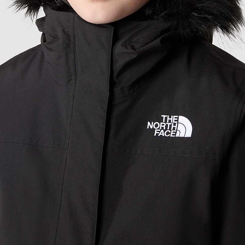 Płaszcz The North Face Arctic Dziewczynka Czarne | Polska-5438061