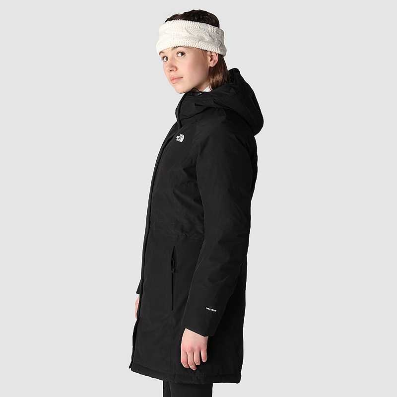 Płaszcz The North Face Brooklyn Damskie Czarne | Polska-1703469