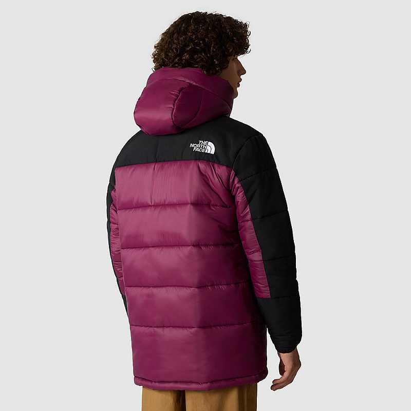 Płaszcz The North Face Himalayan Męskie Fuksja Czarne | Polska-5614720