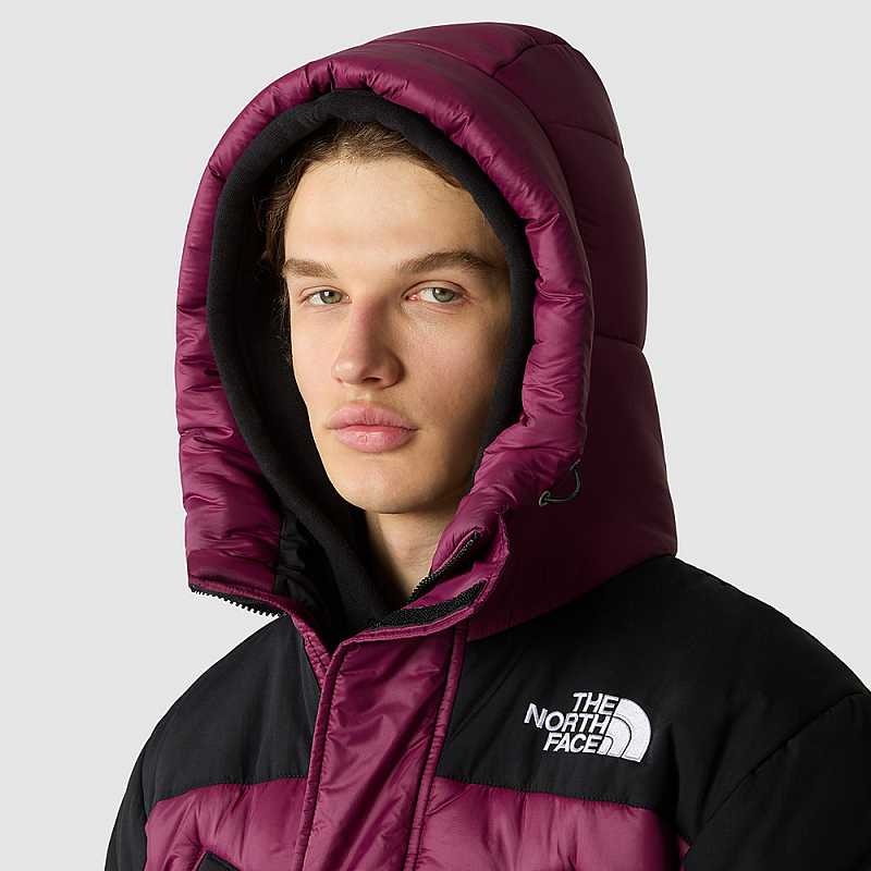 Płaszcz The North Face Himalayan Męskie Fuksja Czarne | Polska-5614720