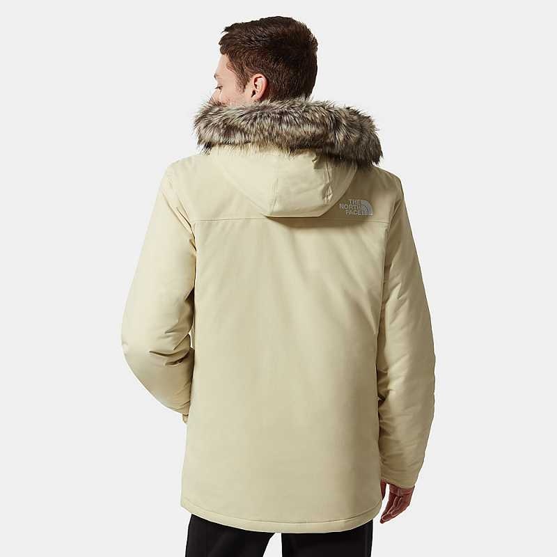 Płaszcz The North Face Recycled Męskie Khaki | Polska-4789120