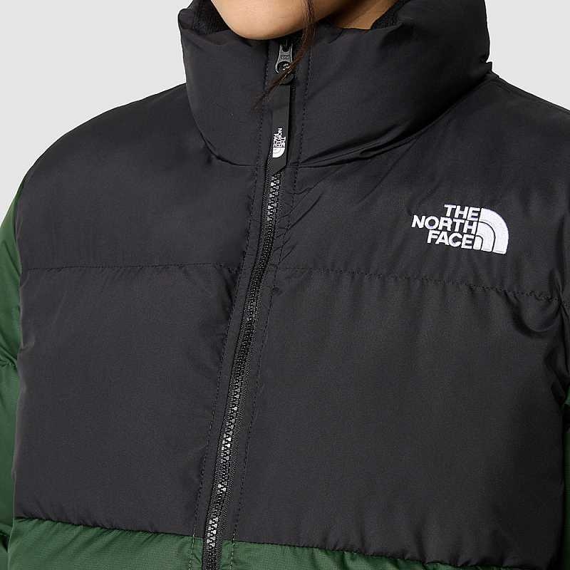 Płaszcz The North Face Saikuru Damskie Jasny Zielone Czarne | Polska-7243908