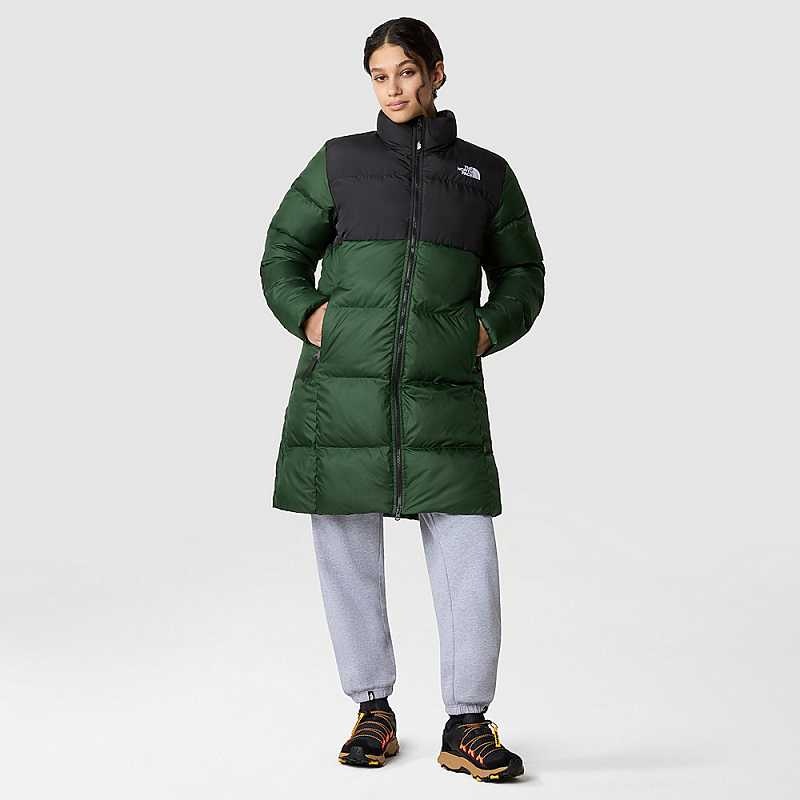 Płaszcz The North Face Saikuru Damskie Jasny Zielone Czarne | Polska-7243908