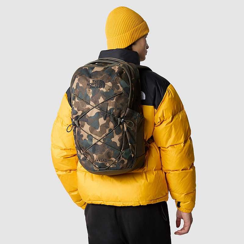 Plecaki The North Face Jester Męskie Brązowe Camo Szare Brązowe Zielone | Polska-6805173