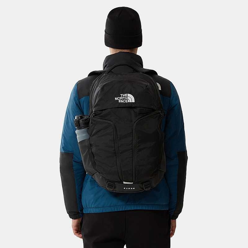 Plecaki The North Face Surge Męskie Czarne | Polska-6805723