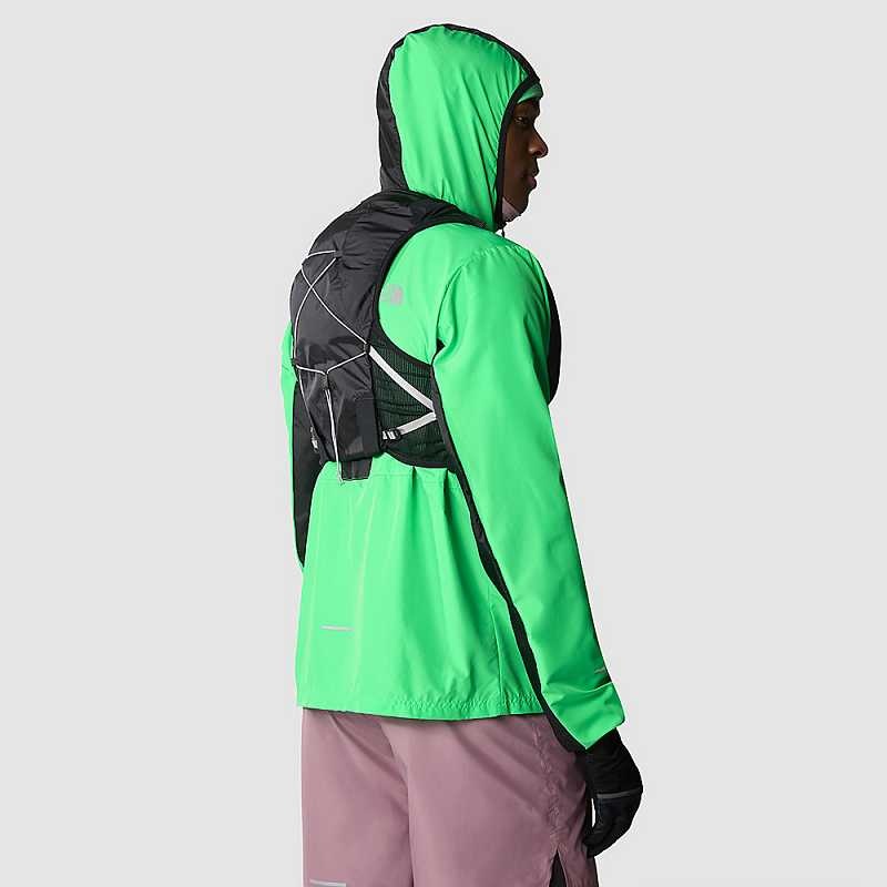 Plecaki The North Face T2 Run Vest Męskie Czarne Białe | Polska-3820974