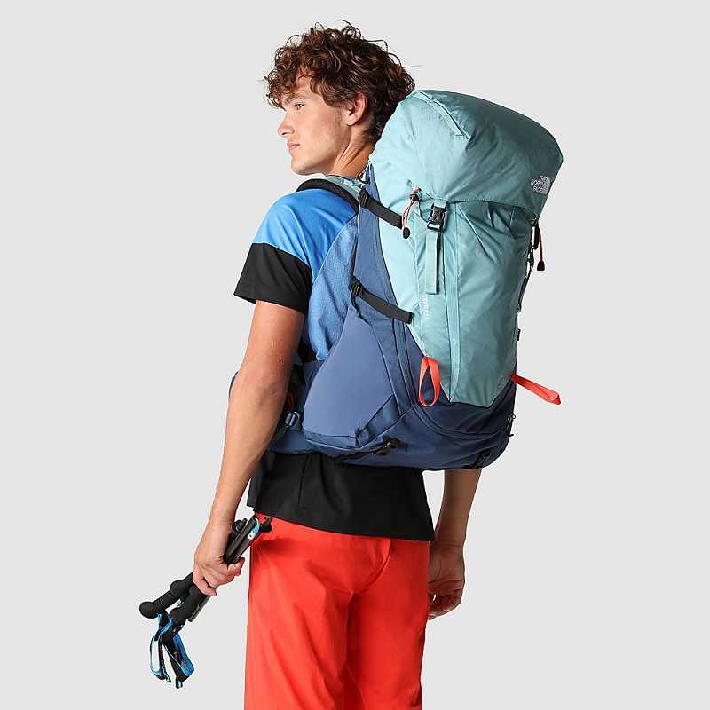 Plecaki The North Face Terra 55 Damskie Niebieskie Pomarańczowe | Polska-1748203