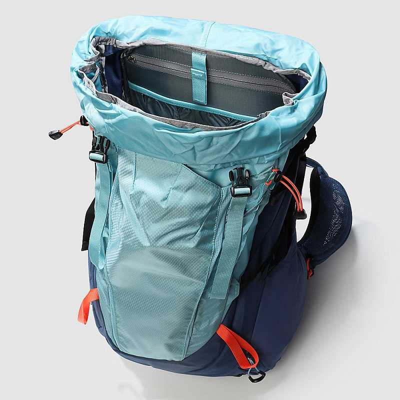 Plecaki The North Face Terra 55 Damskie Niebieskie Pomarańczowe | Polska-1748203