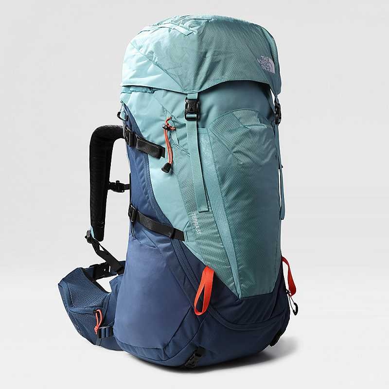 Plecaki The North Face Terra 55 Damskie Niebieskie Pomarańczowe | Polska-1748203