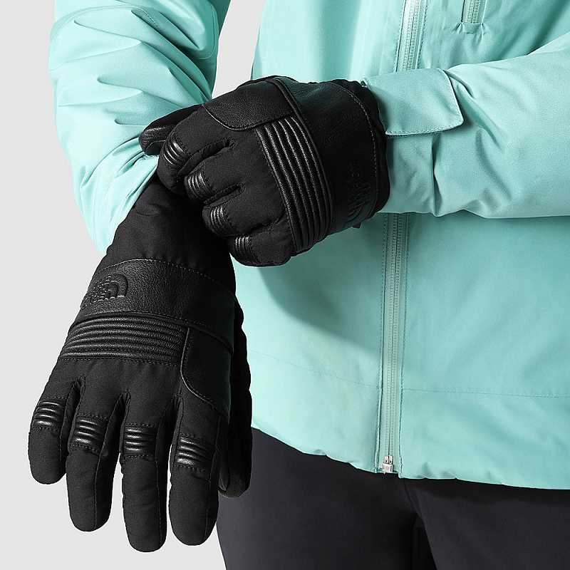 Rękawiczki The North Face Montana Luxe FUTURELIGHT™ Etip™ Damskie Czarne | Polska-5923081