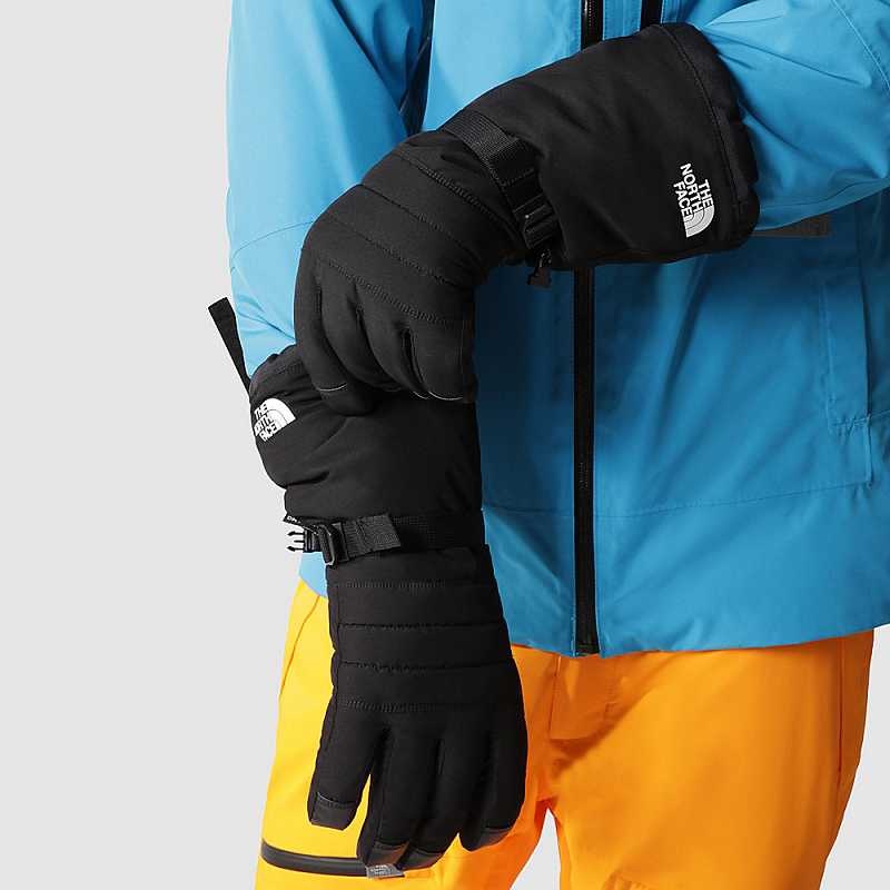 Rękawiczki The North Face Montana Ski Męskie Czarne | Polska-9813740