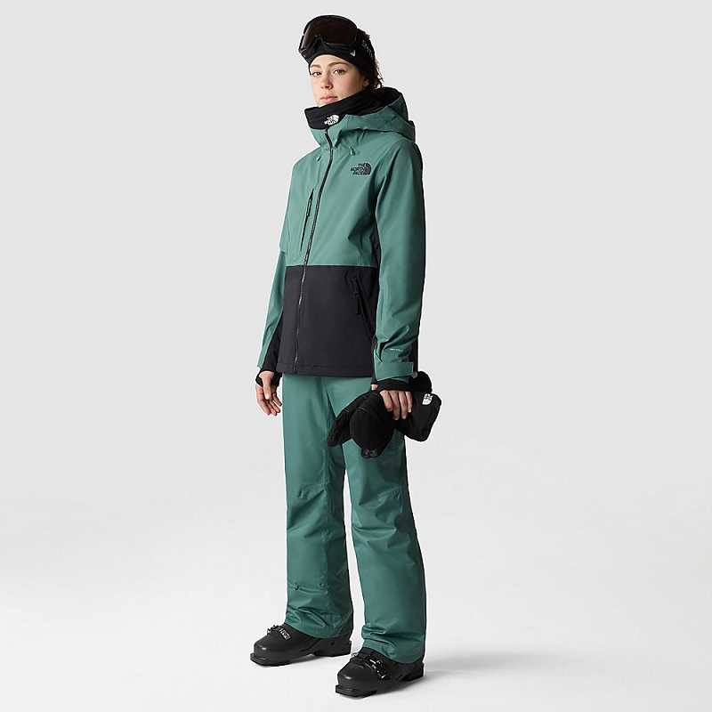 Spodnie The North Face Sally Damskie Ciemny Oliwkowe | Polska-8956417