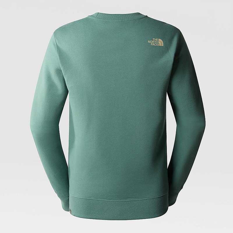 Sweter The North Face Circle Logo Męskie Ciemny Oliwkowe | Polska-5061298