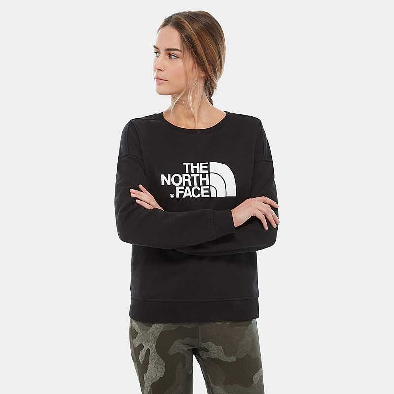 Sweter The North Face Drew Peak Damskie Czarne | Polska-9128073